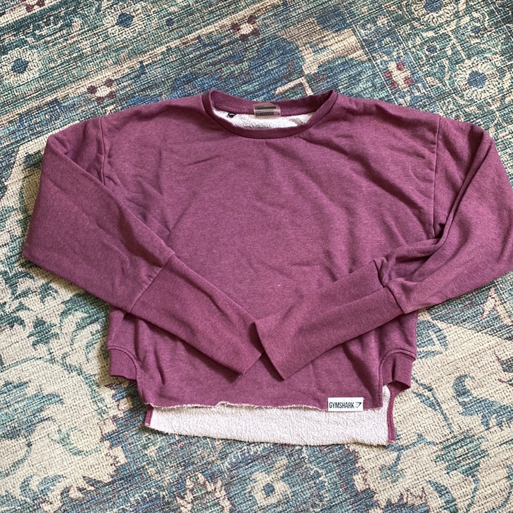 Gymshark Purple Sweatshirt